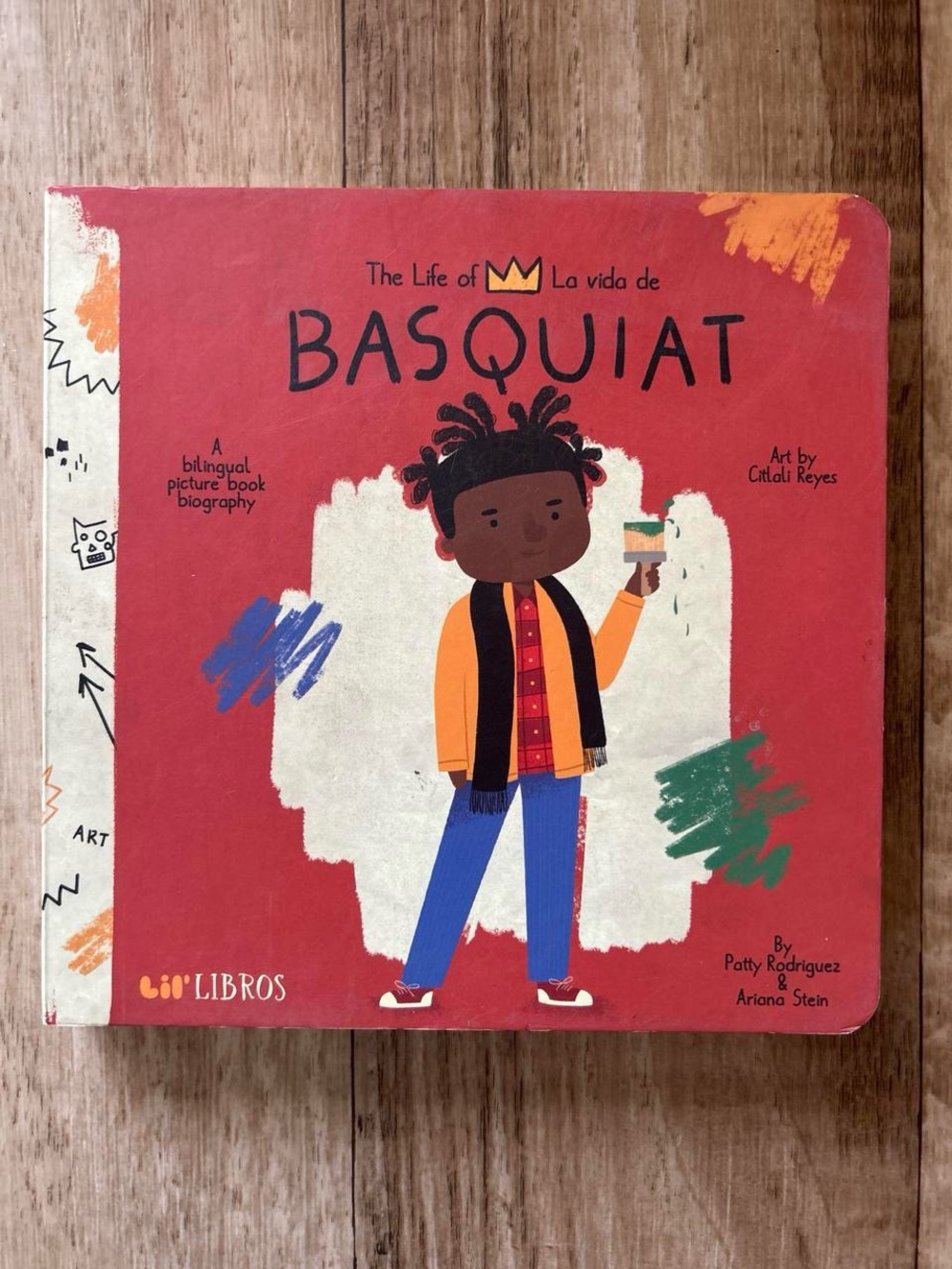 📚 The Life of Basquiat Bilingual Picture Book - Hardcover